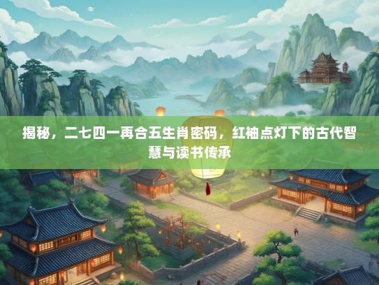 揭秘，二七四一再合五生肖密码，红袖点灯下的古代智慧与读书传承