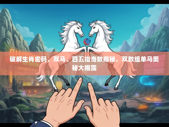 破解生肖密码，双马、四五指奇数揭秘，双数组单马奥秘大揭露