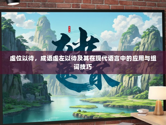 虚位以待，成语虚左以待及其在现代语言中的应用与组词技巧