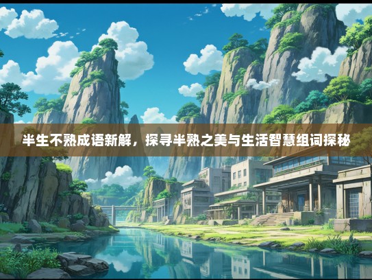 半生不熟成语新解，探寻半熟之美与生活智慧组词探秘