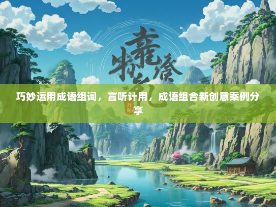 巧妙运用成语组词，言听计用，成语组合新创意案例分享