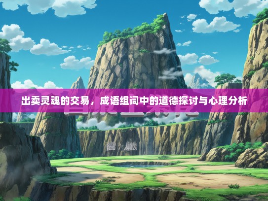 出卖灵魂的交易，成语组词中的道德探讨与心理分析