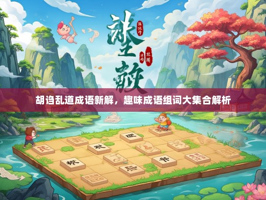 胡诌乱道成语新解，趣味成语组词大集合解析