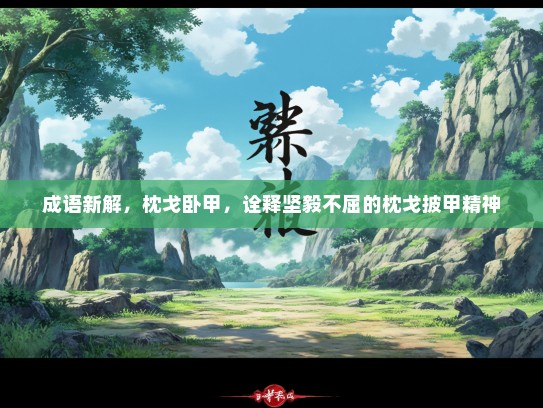 成语新解，枕戈卧甲，诠释坚毅不屈的枕戈披甲精神