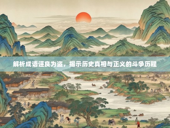 解析成语诬良为盗，揭示历史真相与正义的斗争历程