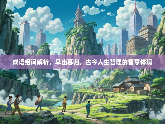 成语组词解析，早出暮归，古今人生哲理的智慧体现