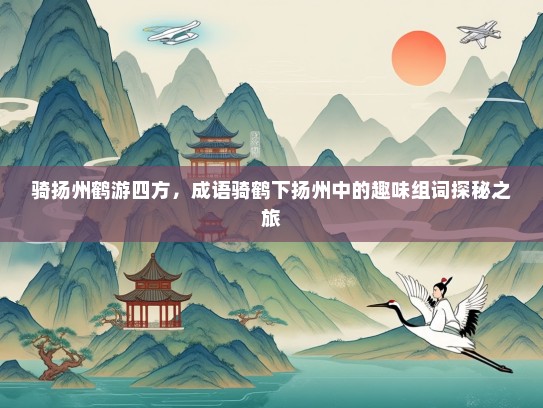 骑扬州鹤游四方，成语骑鹤下扬州中的趣味组词探秘之旅