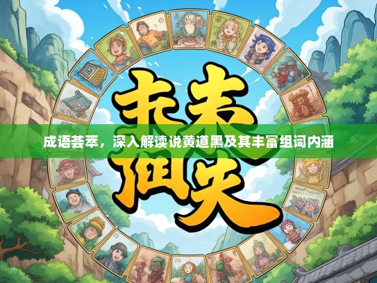 成语荟萃，深入解读说黄道黑及其丰富组词内涵