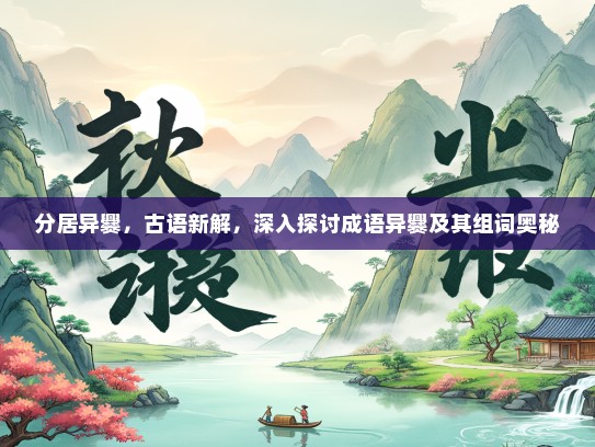 分居异爨，古语新解，深入探讨成语异爨及其组词奥秘