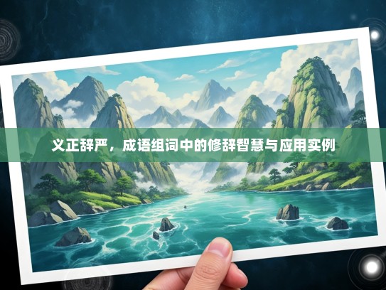 义正辞严，成语组词中的修辞智慧与应用实例