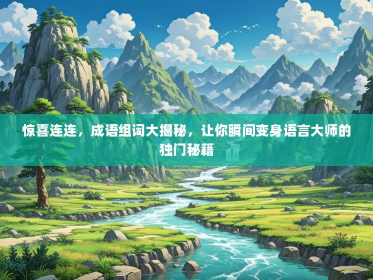 惊喜连连，成语组词大揭秘，让你瞬间变身语言大师的独门秘籍