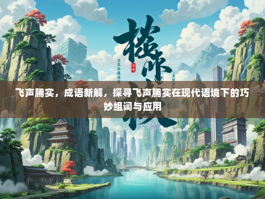 飞声腾实，成语新解，探寻飞声腾实在现代语境下的巧妙组词与应用