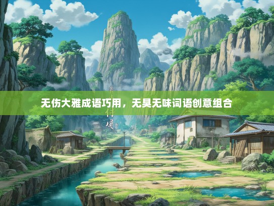 无伤大雅成语巧用，无臭无味词语创意组合