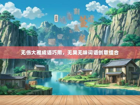 无伤大雅成语巧用，无臭无味词语创意组合