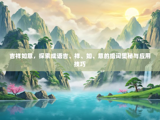 吉祥如意，探索成语吉、祥、如、意的组词奥秘与应用技巧