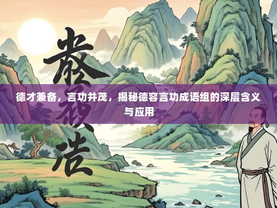 德才兼备，言功并茂，揭秘德容言功成语组的深层含义与应用