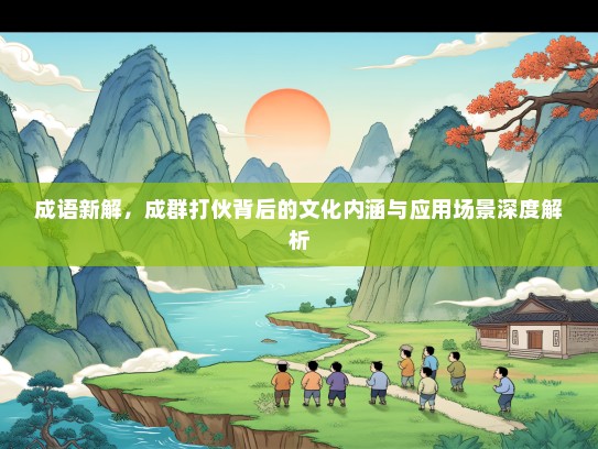 成语新解，成群打伙背后的文化内涵与应用场景深度解析