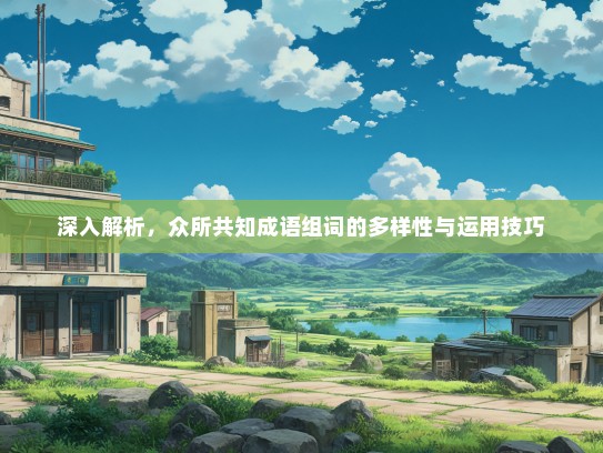 深入解析，众所共知成语组词的多样性与运用技巧