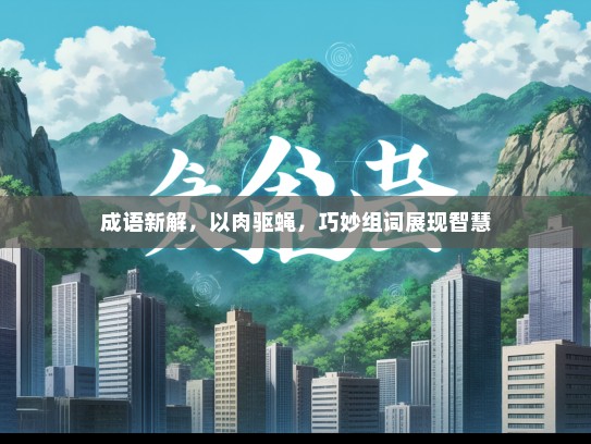 成语新解，以肉驱蝇，巧妙组词展现智慧
