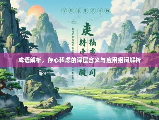 成语解析，存心积虑的深层含义与应用组词解析