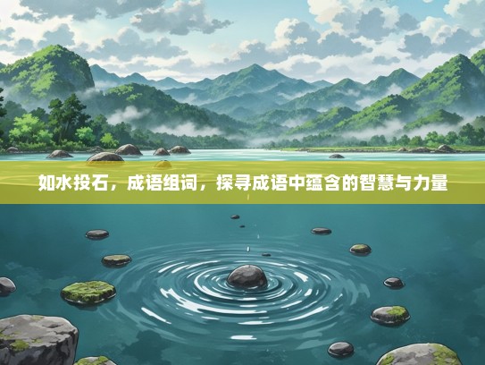如水投石，成语组词，探寻成语中蕴含的智慧与力量