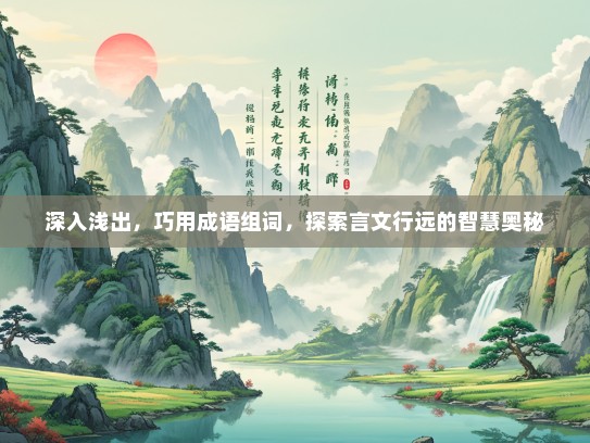 深入浅出，巧用成语组词，探索言文行远的智慧奥秘