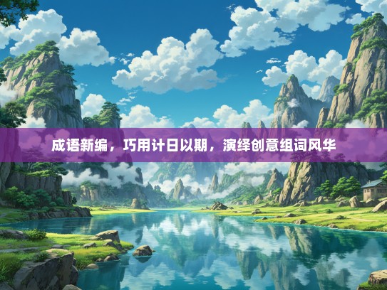 成语新编，巧用计日以期，演绎创意组词风华