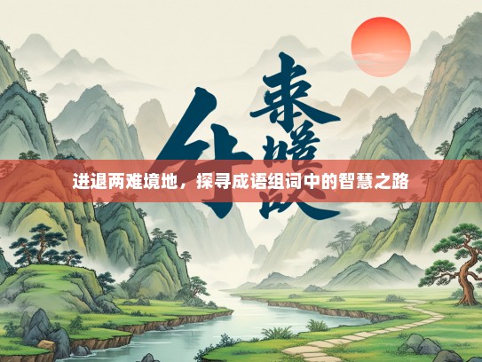 进退两难境地，探寻成语组词中的智慧之路