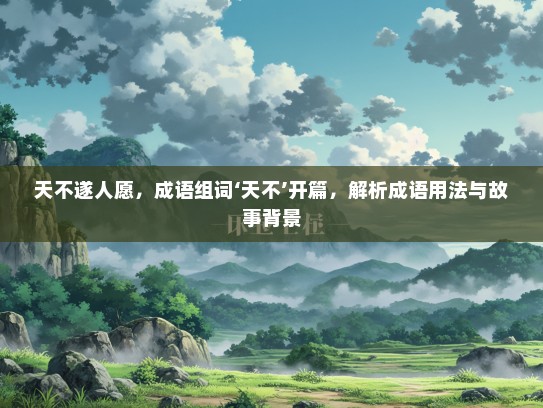 天不遂人愿，成语组词‘天不’开篇，解析成语用法与故事背景