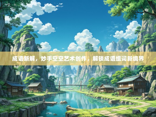 成语新解，妙手空空艺术创作，解锁成语组词新境界