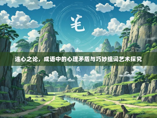 违心之论，成语中的心理矛盾与巧妙组词艺术探究