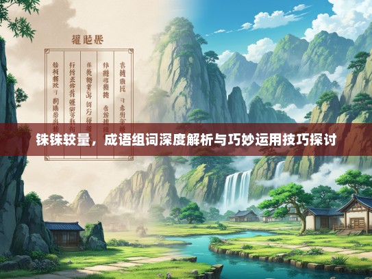 铢铢较量，成语组词深度解析与巧妙运用技巧探讨