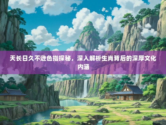 天长日久不逊色指探秘，深入解析生肖背后的深厚文化内涵