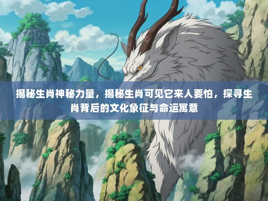 揭秘生肖神秘力量，揭秘生肖可见它来人要怕，探寻生肖背后的文化象征与命运寓意