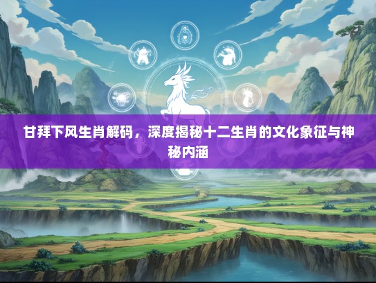 甘拜下风生肖解码，深度揭秘十二生肖的文化象征与神秘内涵