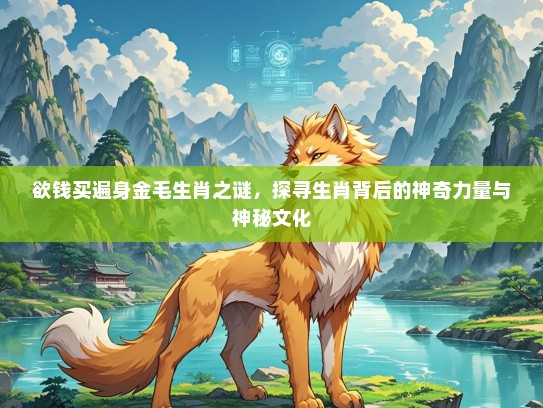 欲钱买遍身金毛生肖之谜，探寻生肖背后的神奇力量与神秘文化
