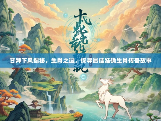 甘拜下风揭秘，生肖之谜，探寻最佳准确生肖传奇故事