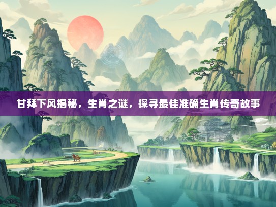 甘拜下风揭秘，生肖之谜，探寻最佳准确生肖传奇故事