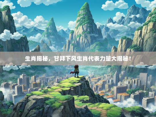 生肖揭秘，甘拜下风生肖代表力量大揭秘！