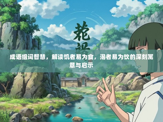 成语组词智慧，解读饥者易为食，渴者易为饮的深刻寓意与启示