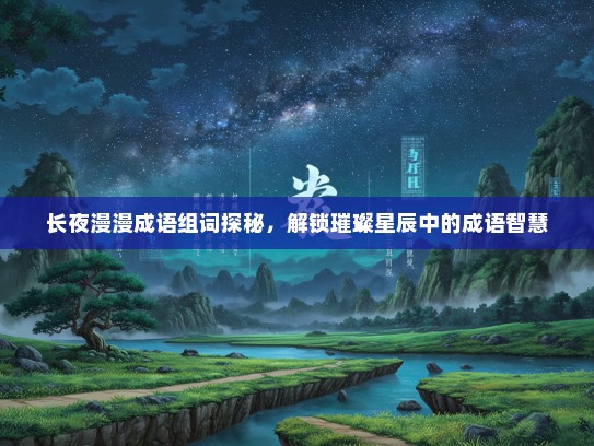 长夜漫漫成语组词探秘，解锁璀璨星辰中的成语智慧