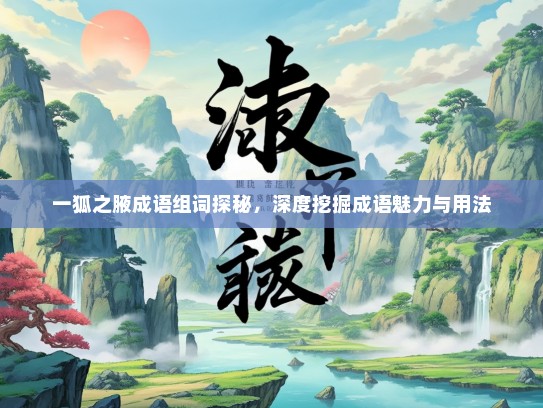 一狐之腋成语组词探秘，深度挖掘成语魅力与用法
