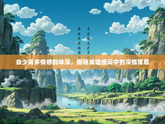 会少离多情感韵味深，揭秘成语组词中的深情寓意