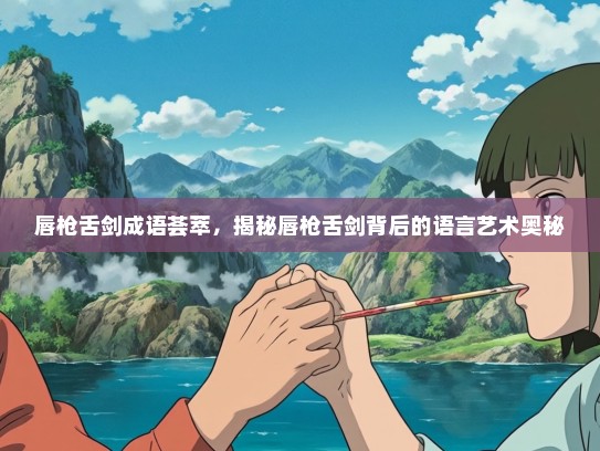 唇枪舌剑成语荟萃，揭秘唇枪舌剑背后的语言艺术奥秘