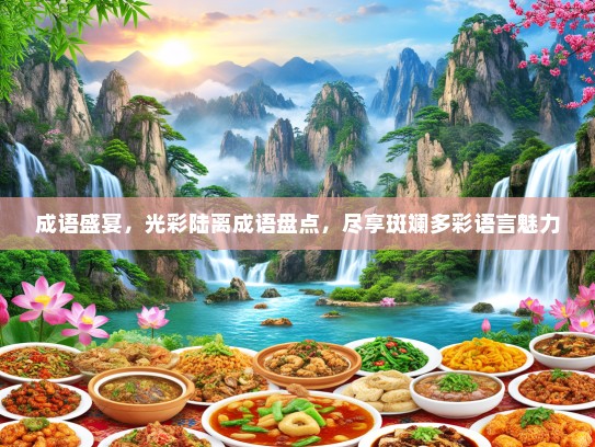 成语盛宴，光彩陆离成语盘点，尽享斑斓多彩语言魅力