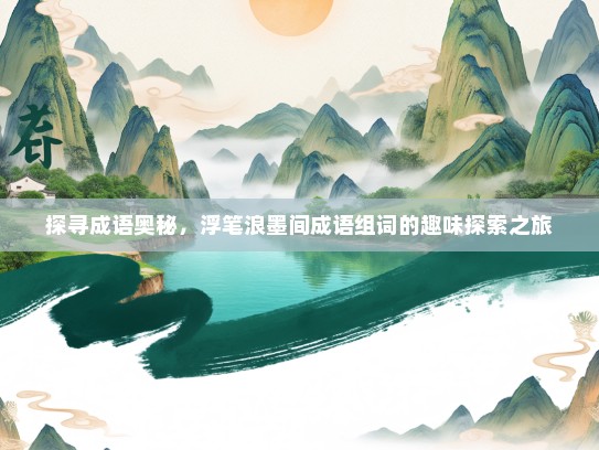 探寻成语奥秘，浮笔浪墨间成语组词的趣味探索之旅