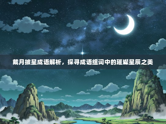 戴月披星成语解析，探寻成语组词中的璀璨星辰之美