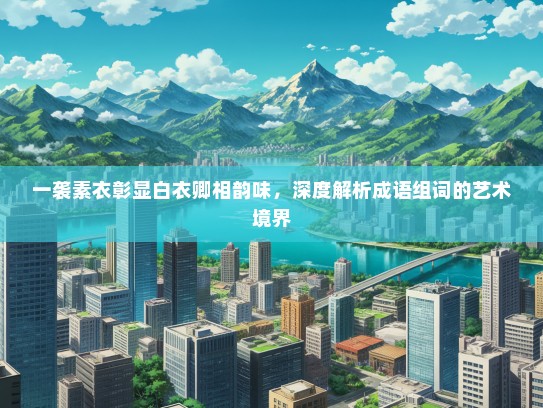 一袭素衣彰显白衣卿相韵味，深度解析成语组词的艺术境界