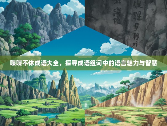 喋喋不休成语大全，探寻成语组词中的语言魅力与智慧