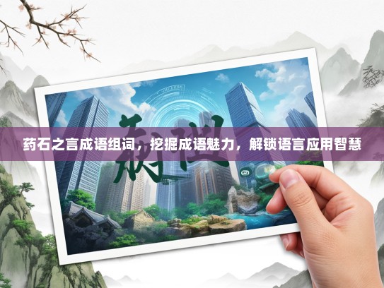 药石之言成语组词，挖掘成语魅力，解锁语言应用智慧
